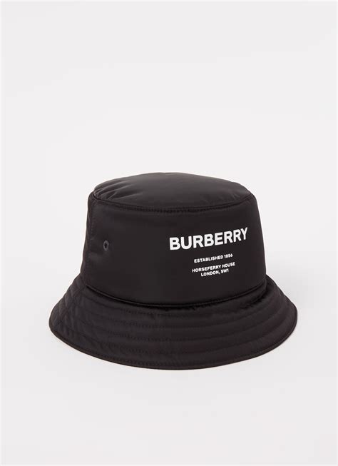 burberry hoed bijenkorf|Burberry Reversible bucket hoed met logo .